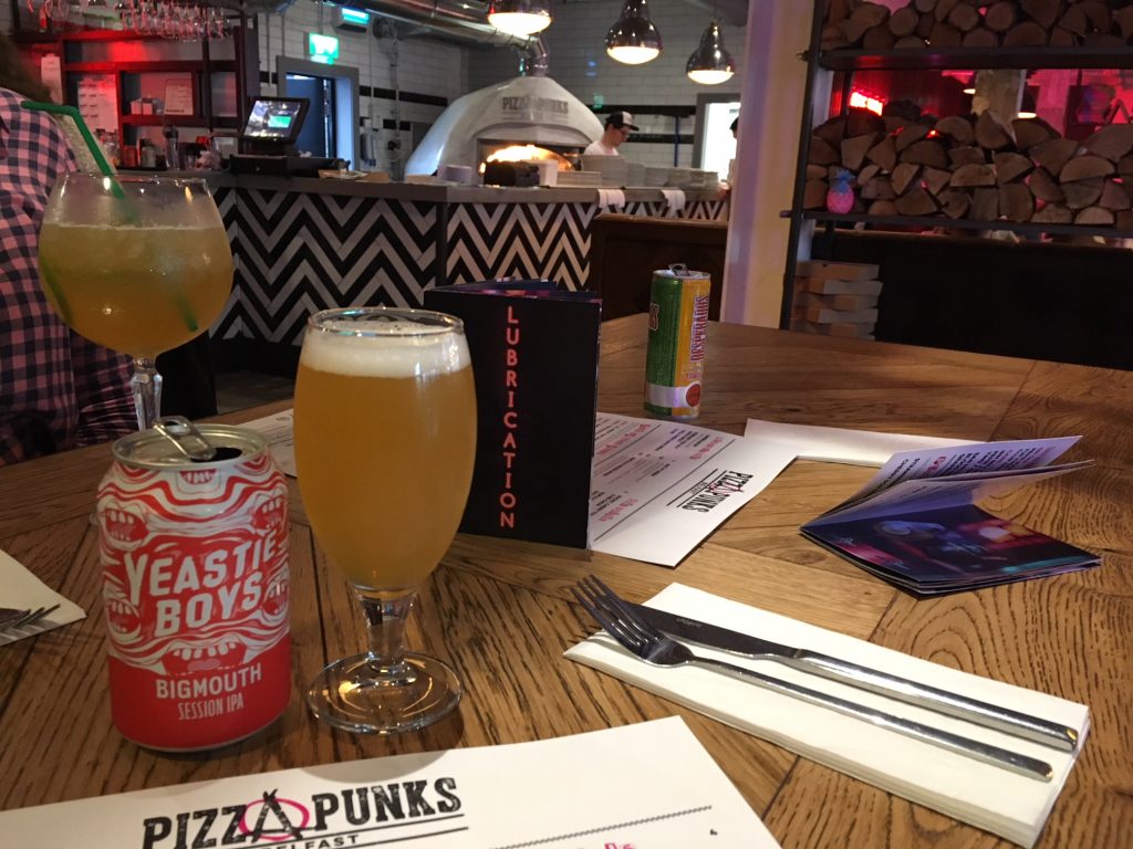 Pizza Punks Belfast - Drinks