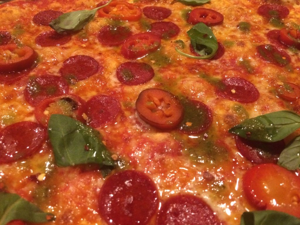 Little Wing Pizzeria, Belfast - Pizza Close Up