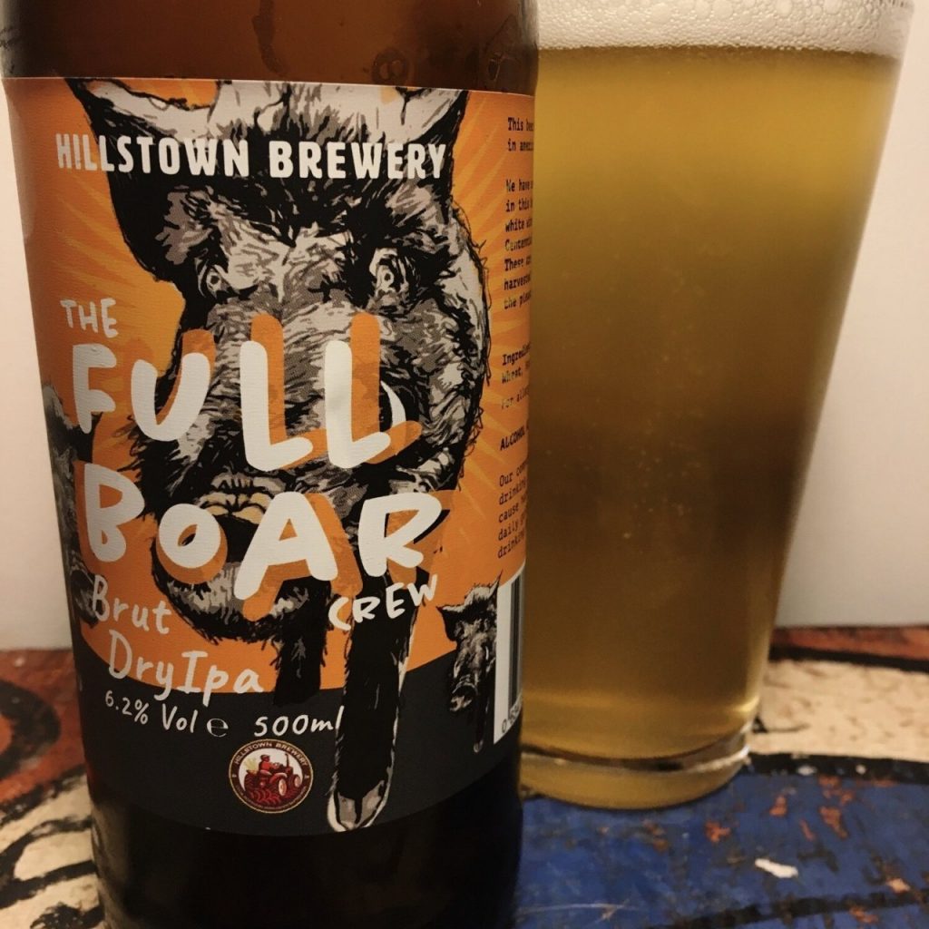 Hillstown Brewery - The Full Boar Crew Brut IPA