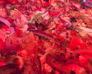 Mumbai Milano, Belfast - Chicken Tikka Pizza Close-Up