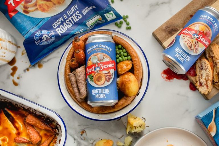 Northern Monk & Aunt Bessie's Make Roast Dinner Beers Craft & Slice